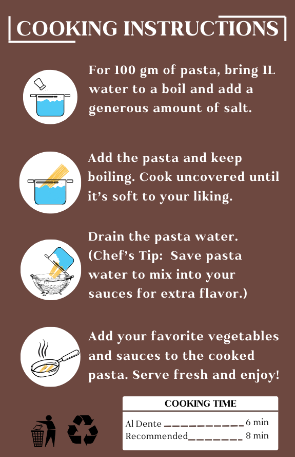 Chickpea Penne Pasta